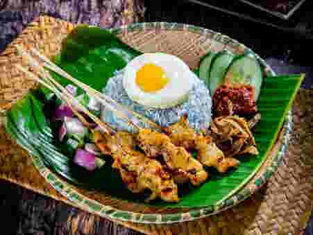 Halal food at Home Kitchen Nasi Lemak - Buangkok Square