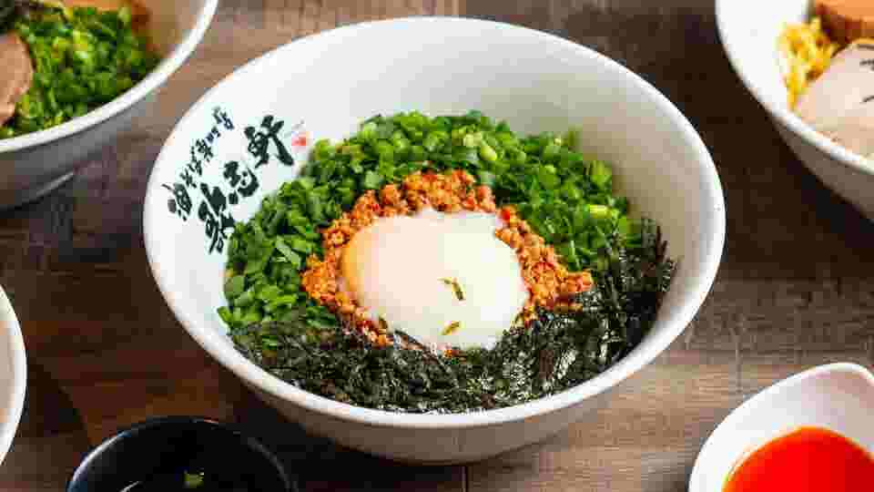 Asian food at Kajiken