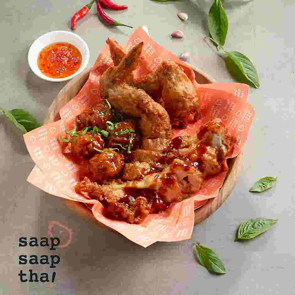 Asian food at Saap Saap Thai - Funan Mall