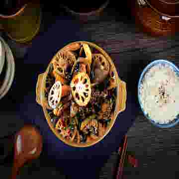 Asian food at Zhong Hua Mala - Ang Mo Kio