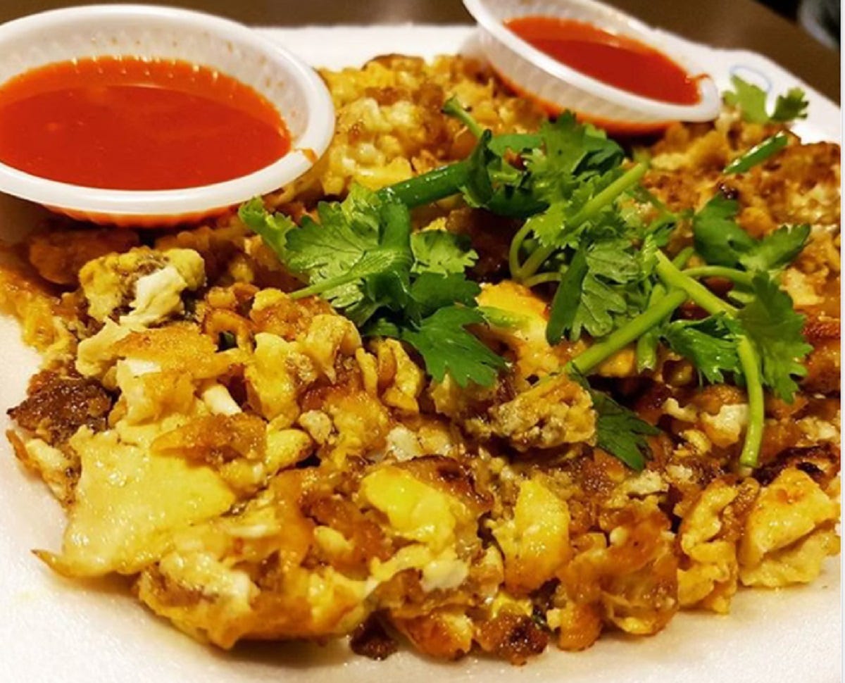 Asian food at The Good Old Taste