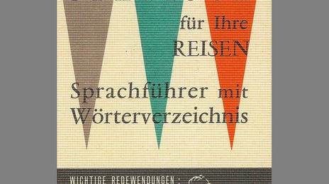 A Berlitz travel guidebook with the a little illustration