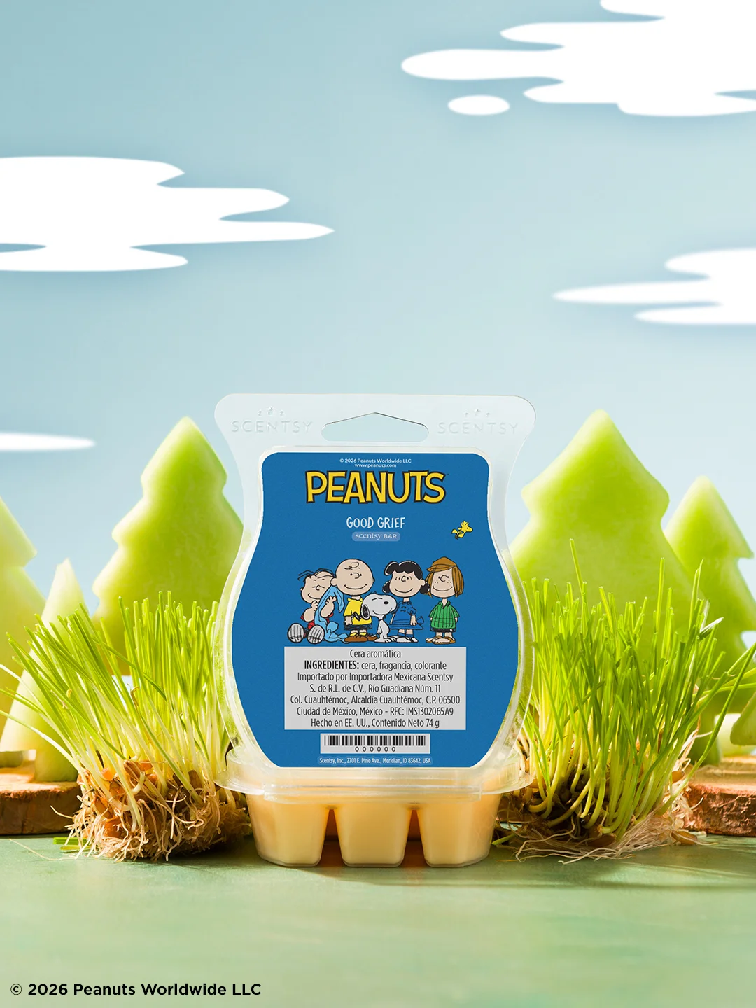 Peanuts Good Grief Scentsy Bar