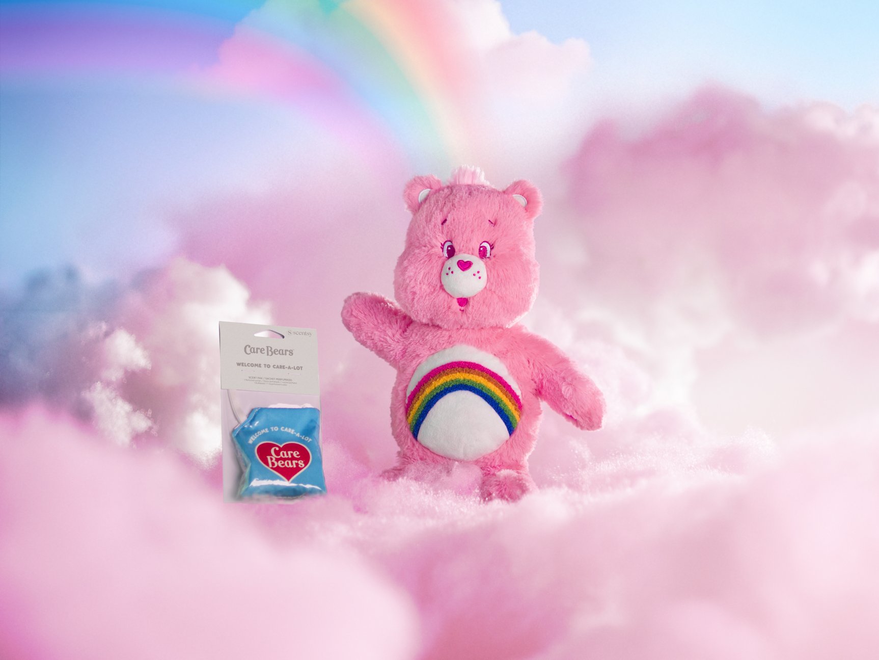 The Care Bears Collection is displayed on a cloud.