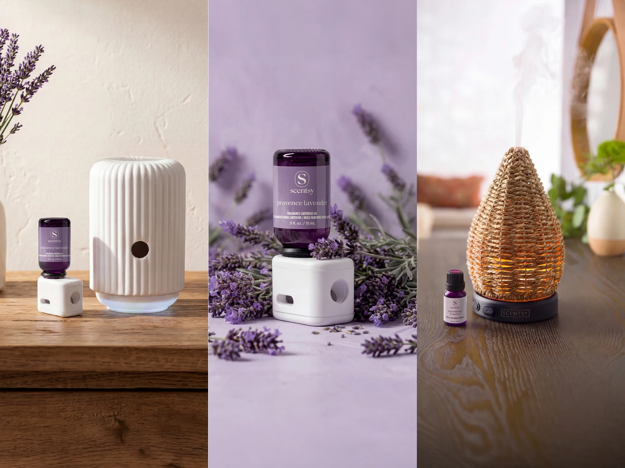 Scentsy diffusers and fragrance oils