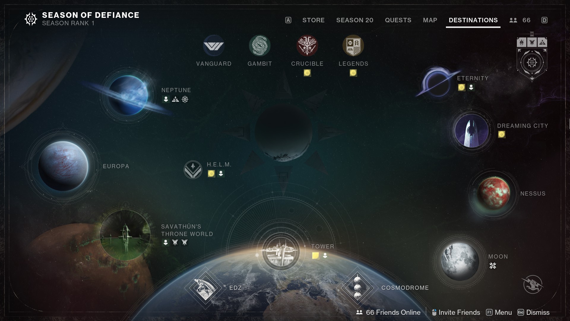 Destiny 2 Beyond Light: All Cosmodrome Golden Chest Locations