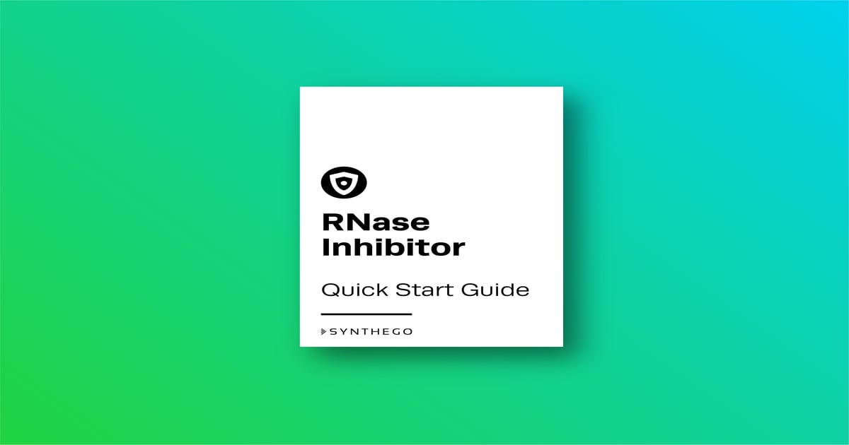 RNase Inhibitor User Guide