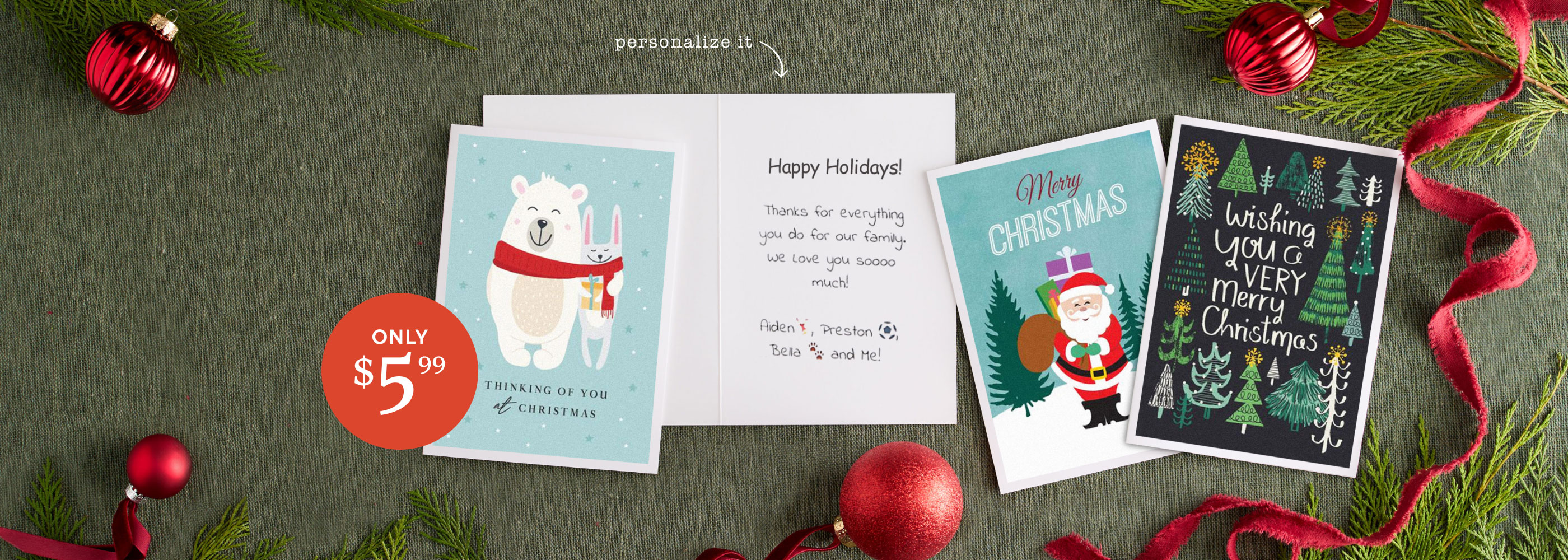 Browse Christmas Cards