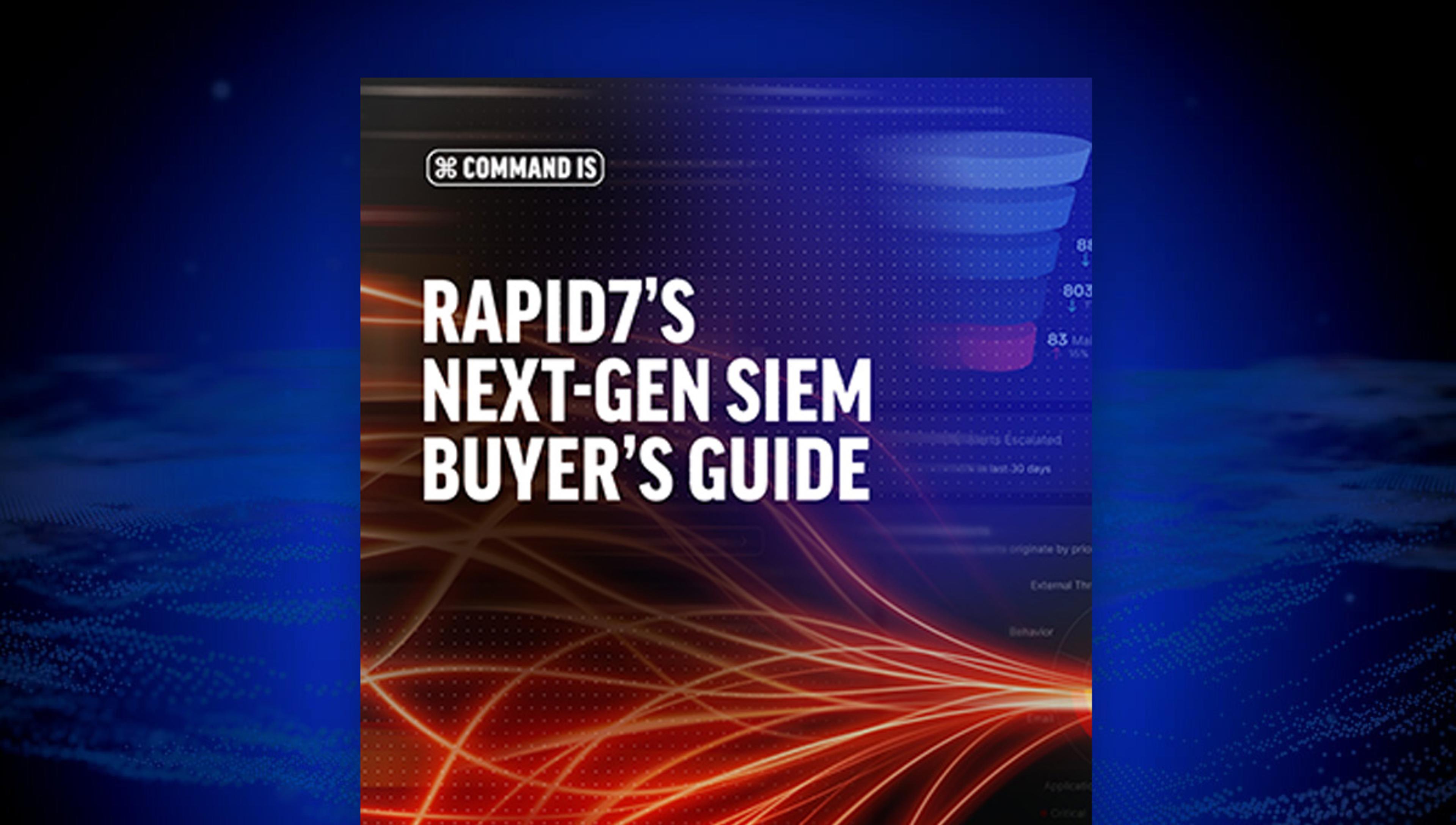 Next Gen SIEM Buyers Guide