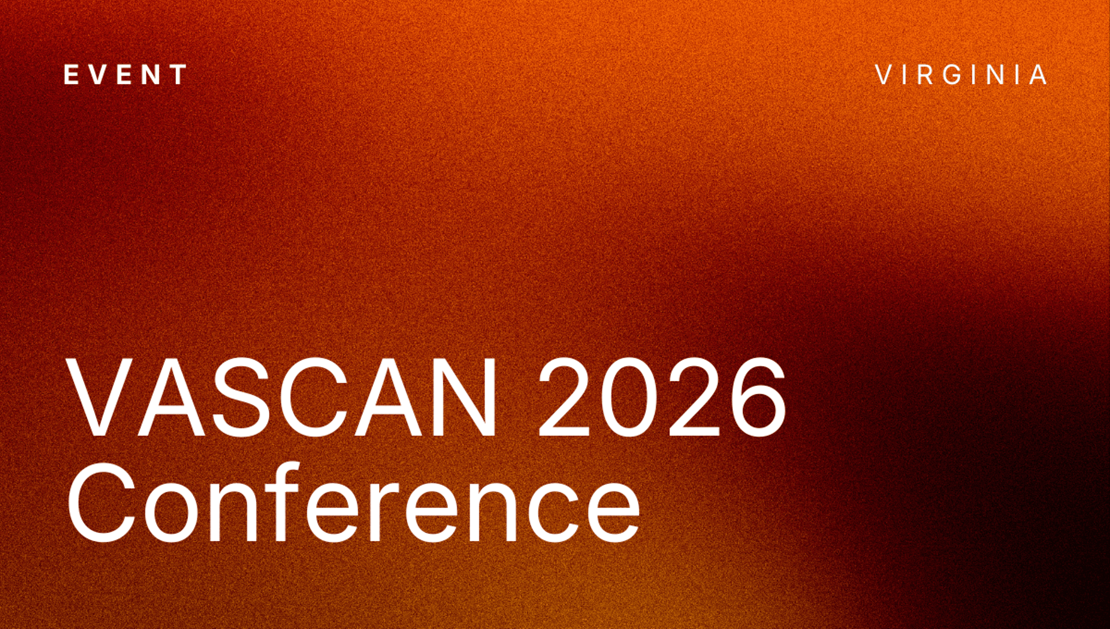 VASCAN 2026 Conference
