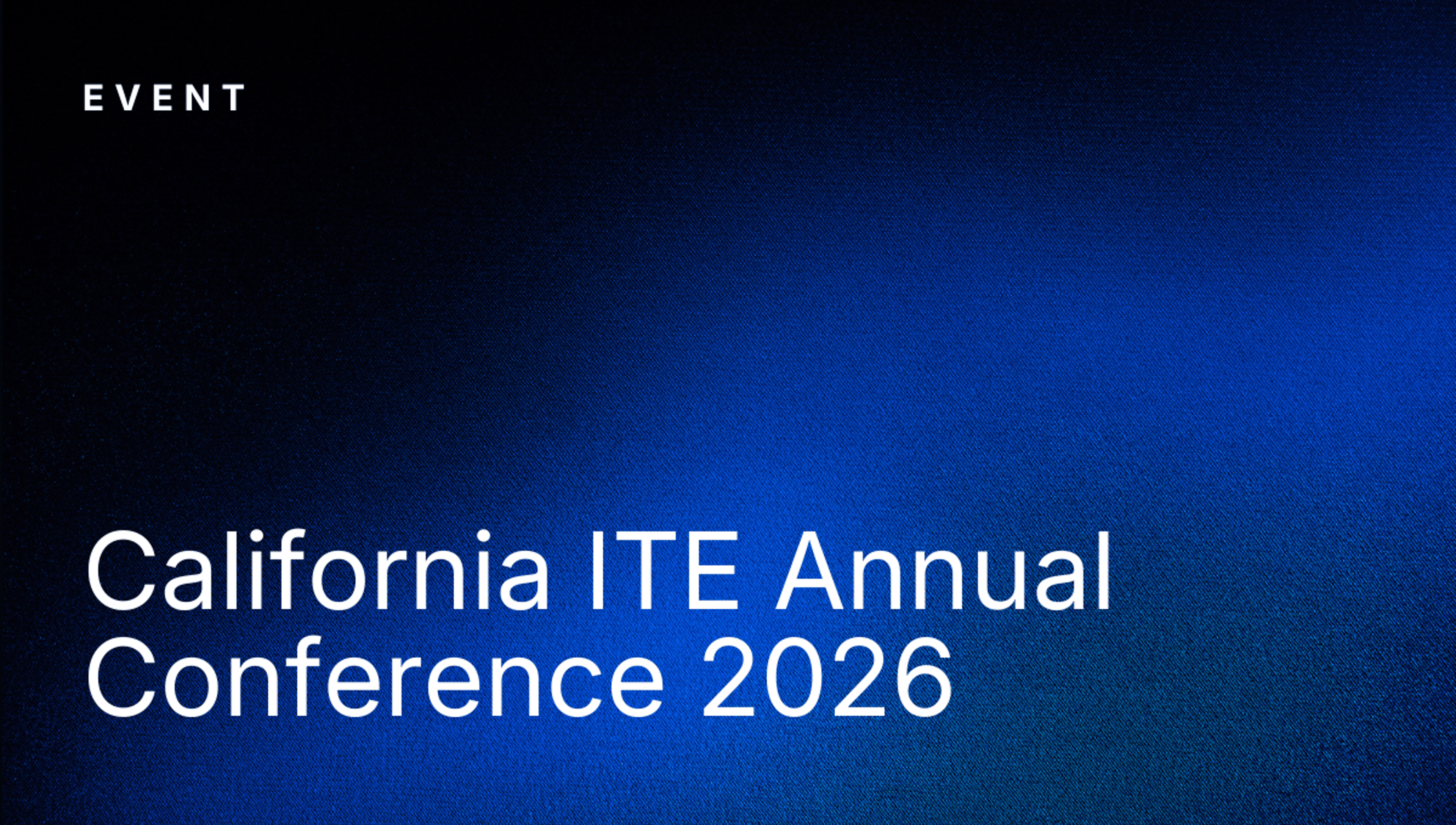 California ITE Annual Conference