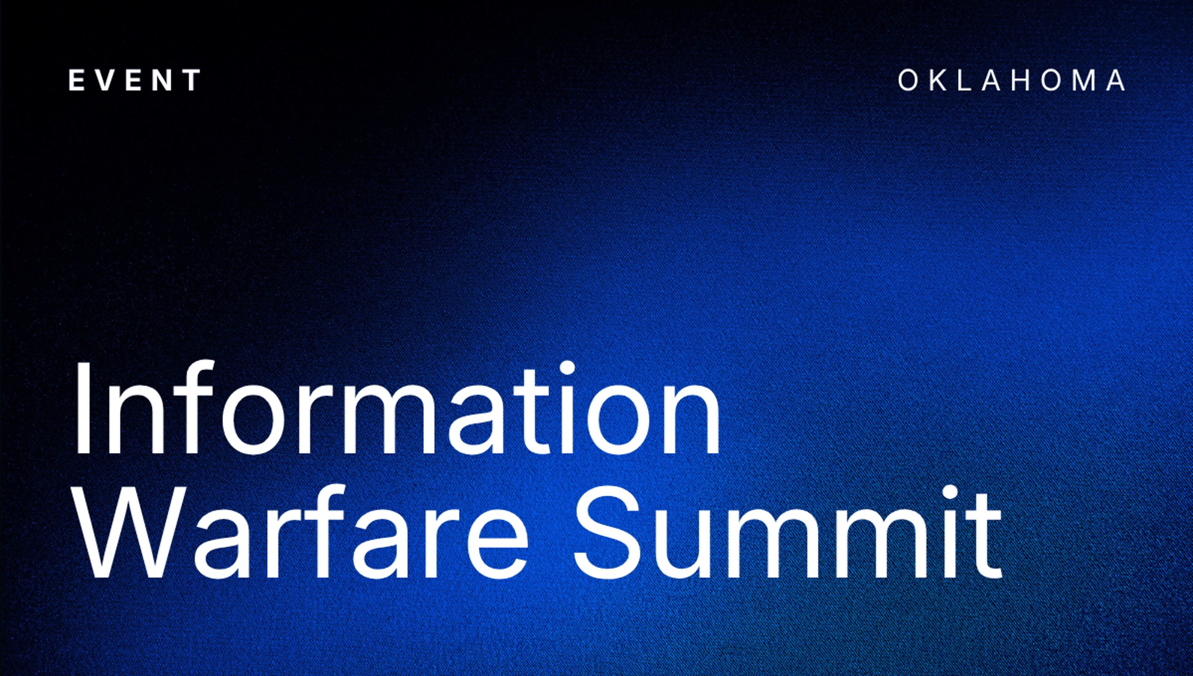 Information Warfare Summit