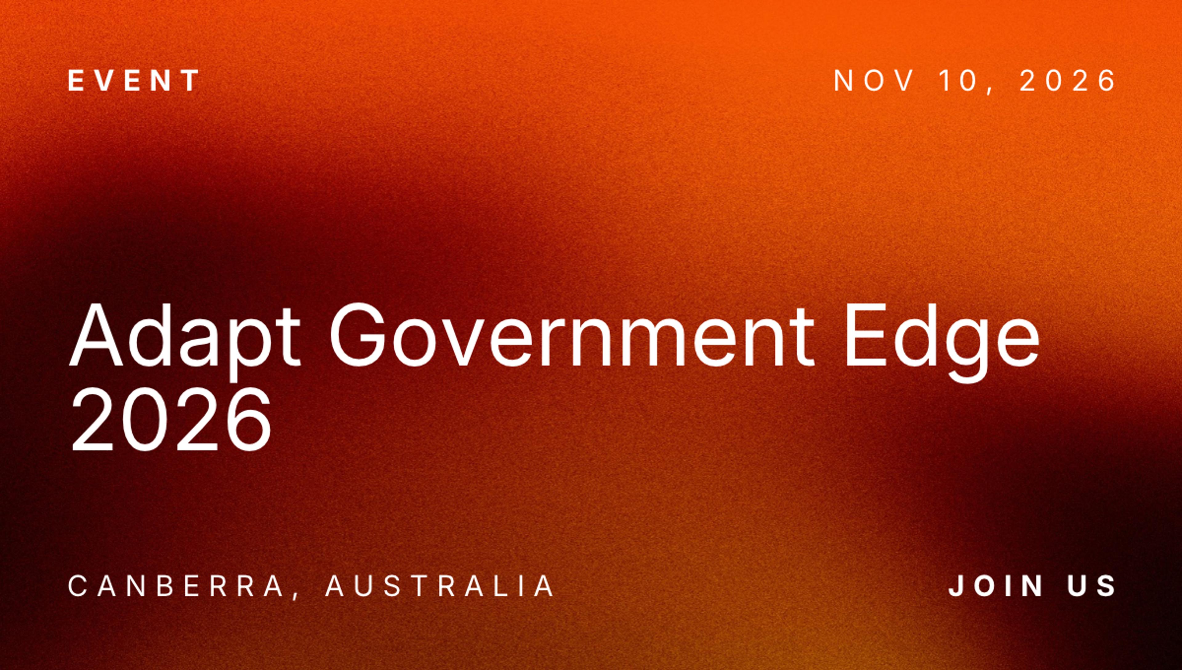 ADAPT Government Edge 2026