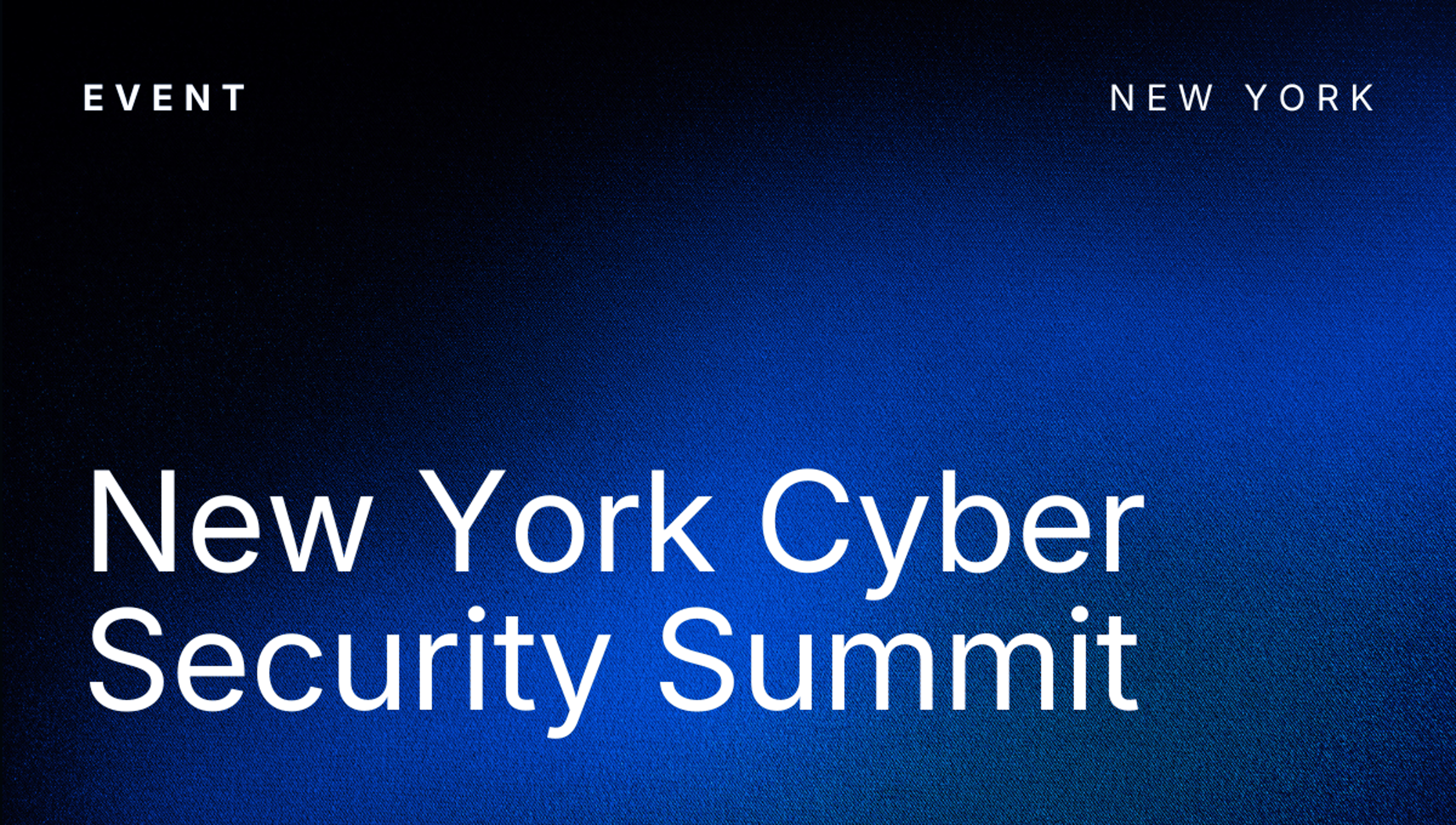 New York Cyber Security Summit