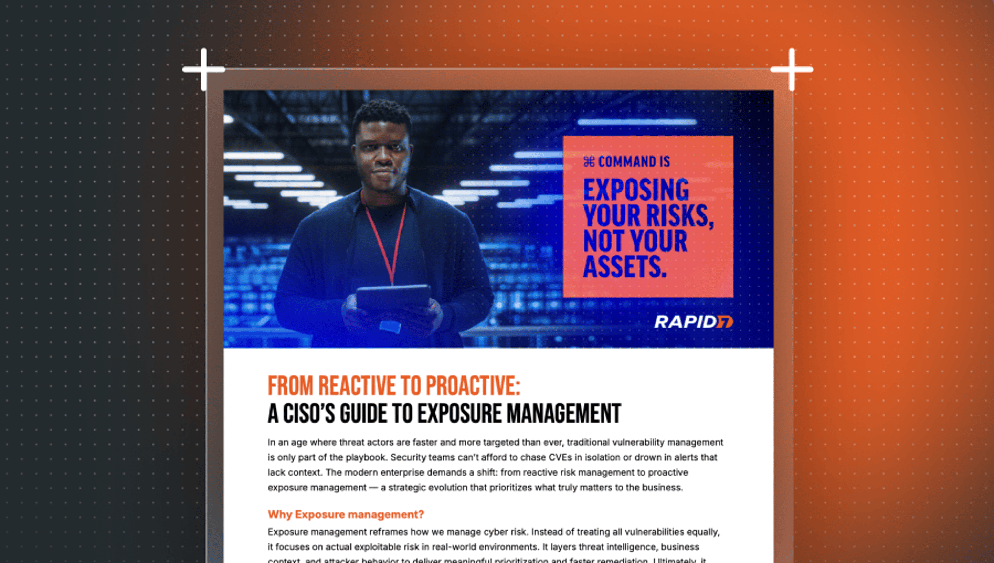From Reactive to Proactive: A CISO's Guide to Exposure Management