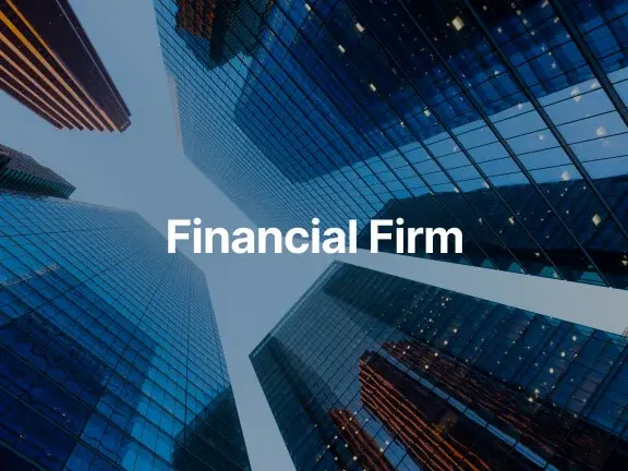 Customer Story: Global Financial Services Firm