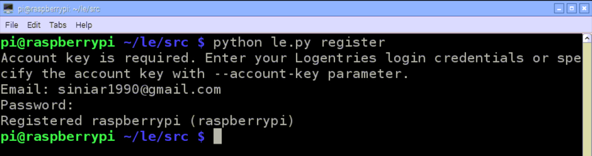RegisterLogentriesRaspberrypi.png