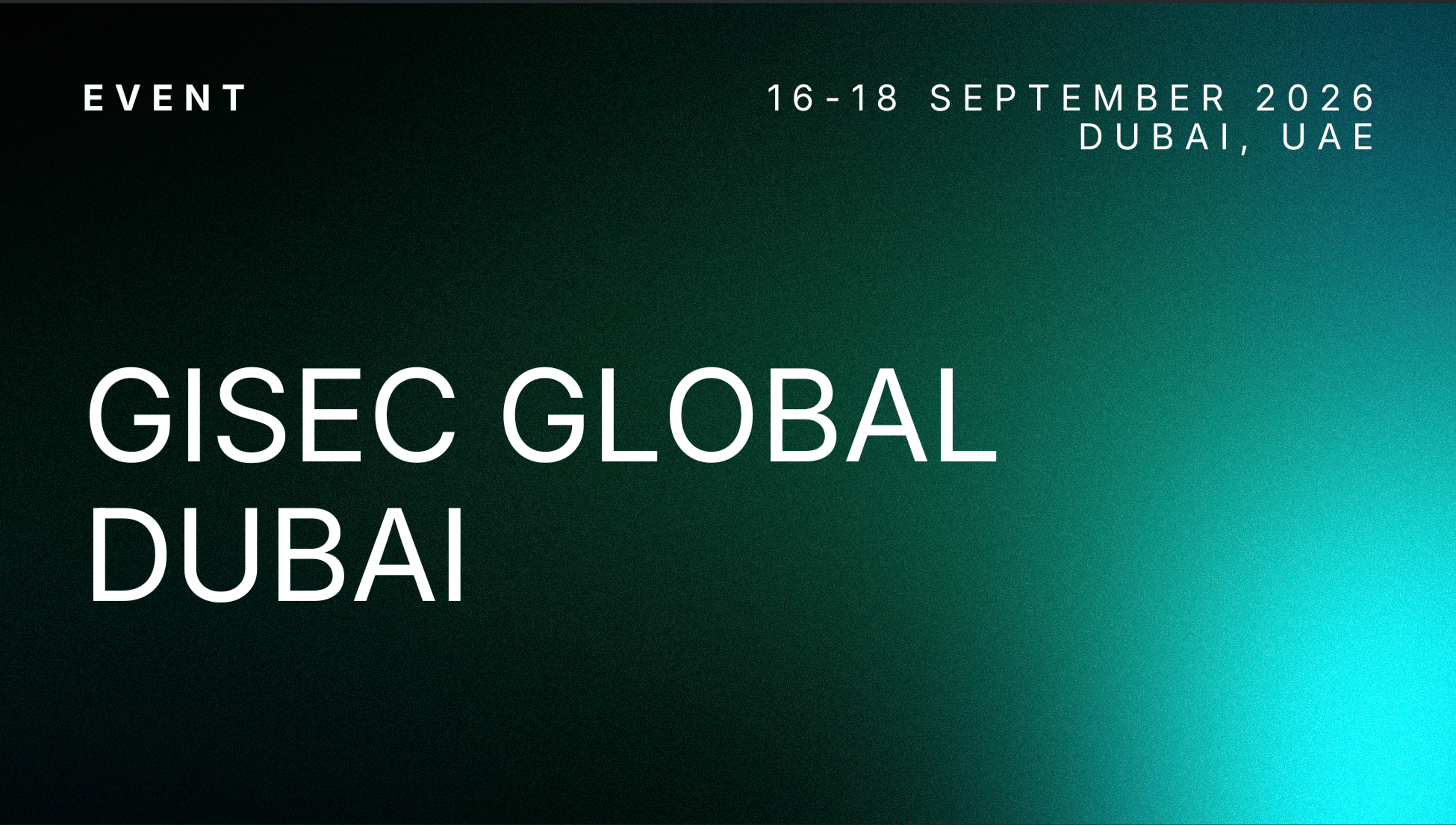 GISEC GLOBAL DUBAI