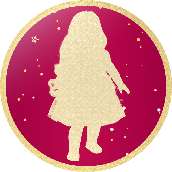 Silhouette image of doll