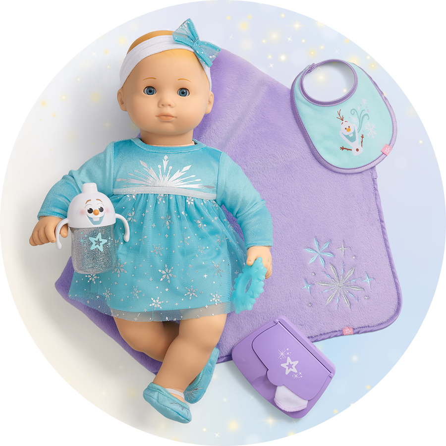 Bitty Baby with Elsa clothing