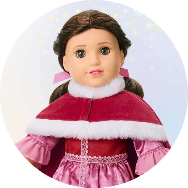 Belle in Winter dress