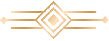 Gold decorative element