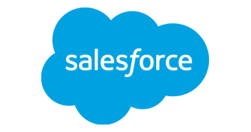 Logo of Salesforce, which integrates with 8x8