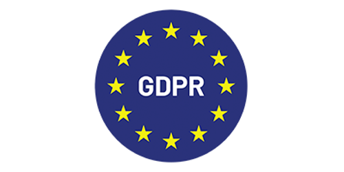 Logo showing 8x8 compliance with General Data Protection Regulation (GDPR)