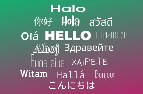 Greetings in different languages