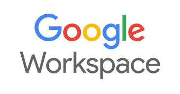 The Google Workspace logo showcasing its integration capabilities with the 8x8 platform