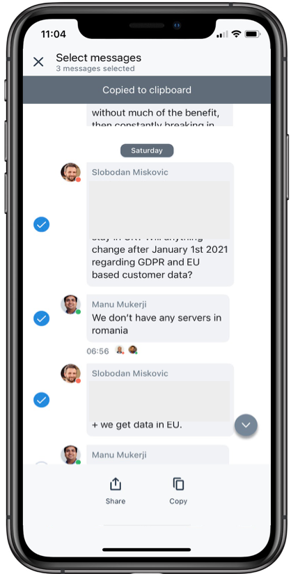 8x8 Work Fall 2020 Mobile Release App Messaging