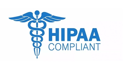 8x8 HIPAA compliant badge demonstrating adherence to healthcare communication standards