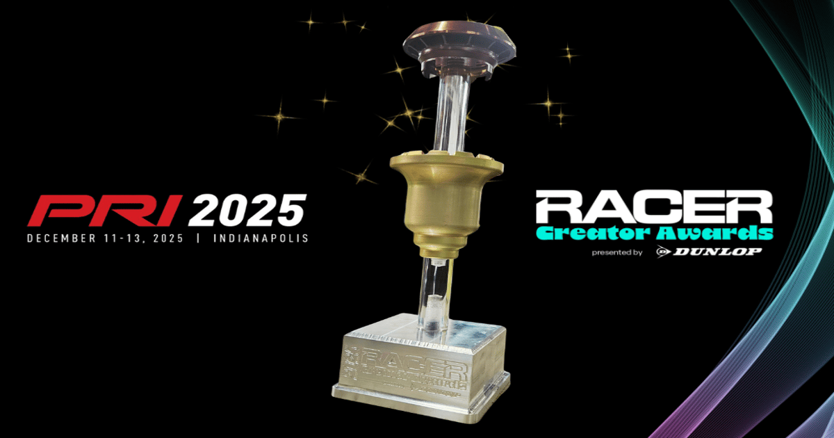 RACER Creator Awards announces partnership with PRI; launches “PRI ...