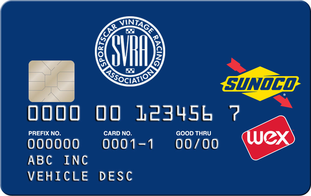 SVRA co-brands Sunoco fuel card