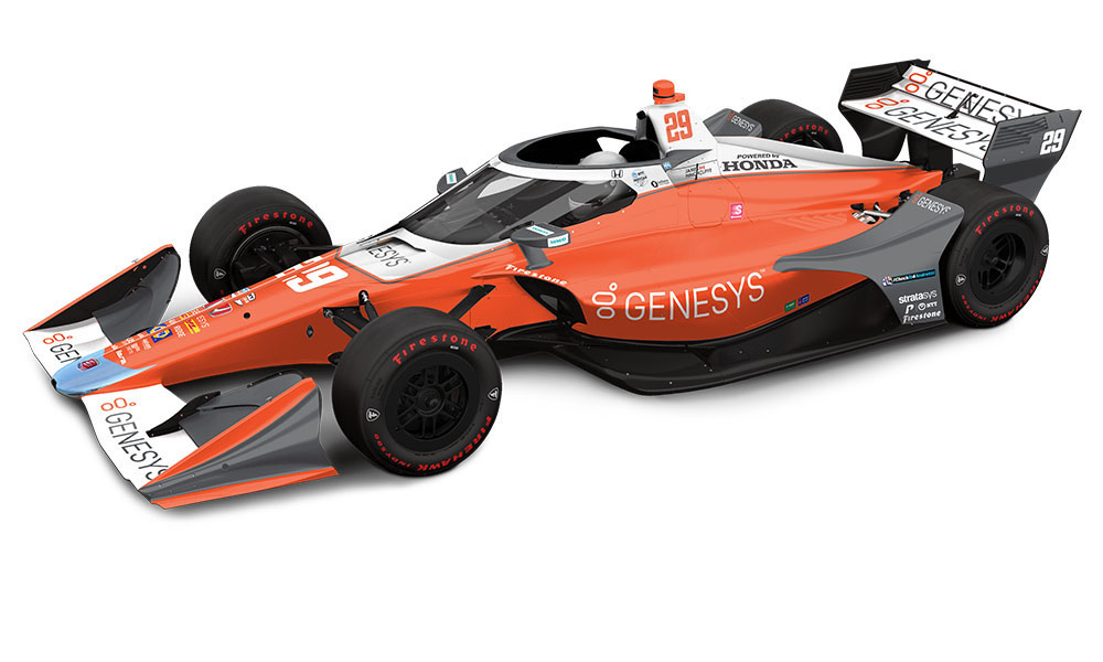 Greenlight 1:18 James Hinchcliffe Honda #29 Indycar Series 2020 Andretti Autosport Lumière verte