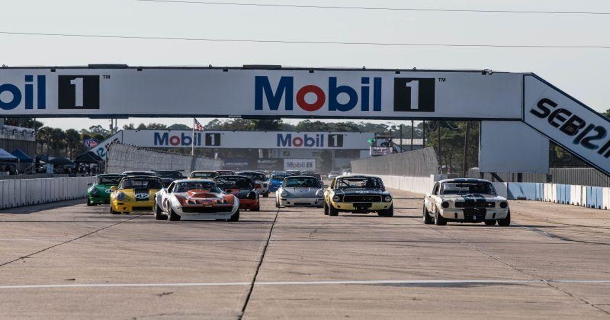 Opening day of races at HSR Sebring Pistons & Props crowns six different winners