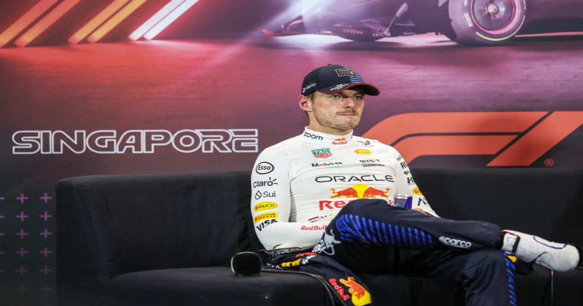 Verstappen limits press conference comments in protest of 'ridiculous ...
