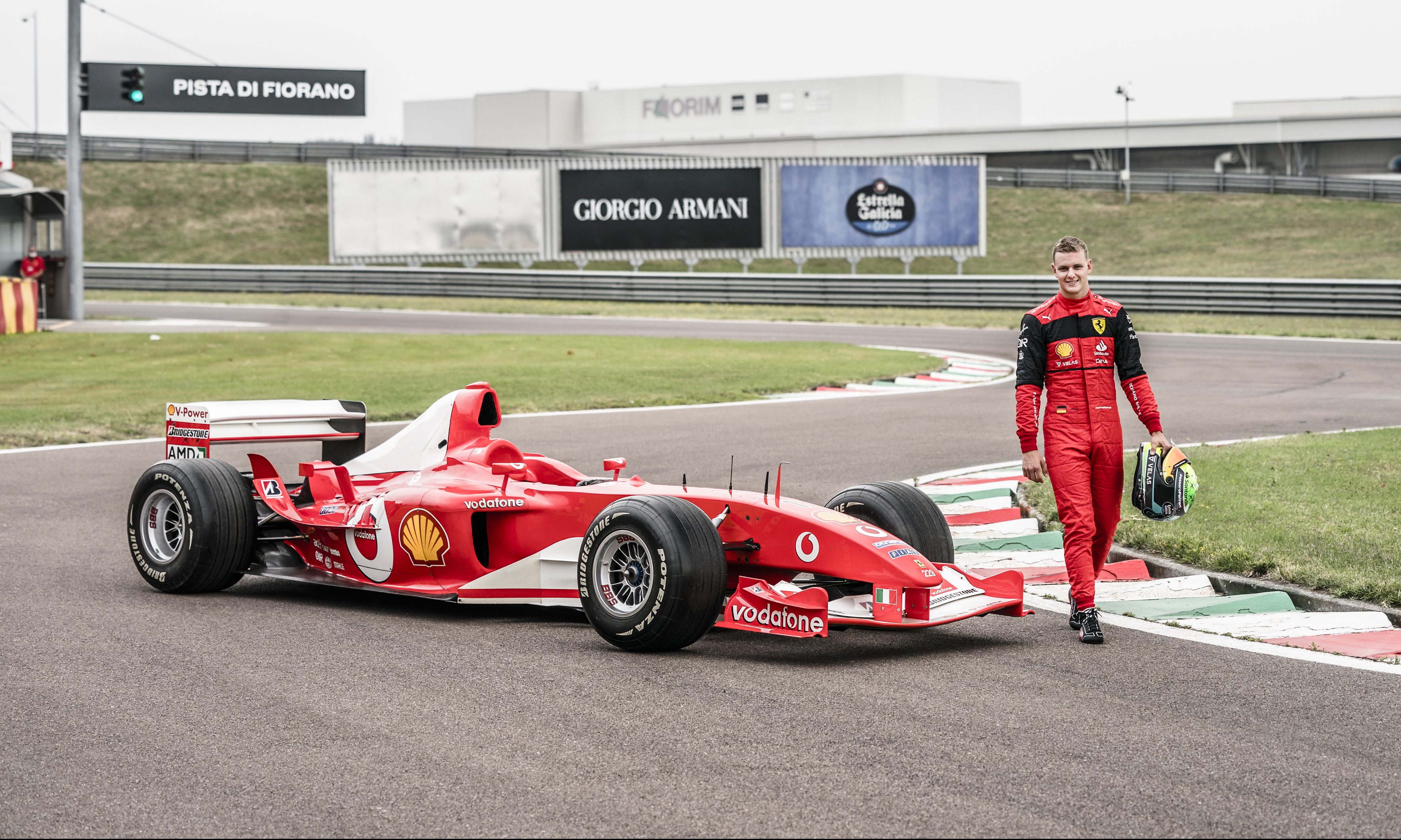 ブリヂストン限定モデル　Ferrari F2003-GA Schumacher Michael Schumacher's Victorious Ferrari F2003-GA Sold For
