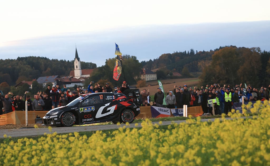 Ogier tops Rovanpera in first day of Central European Rally | RACER