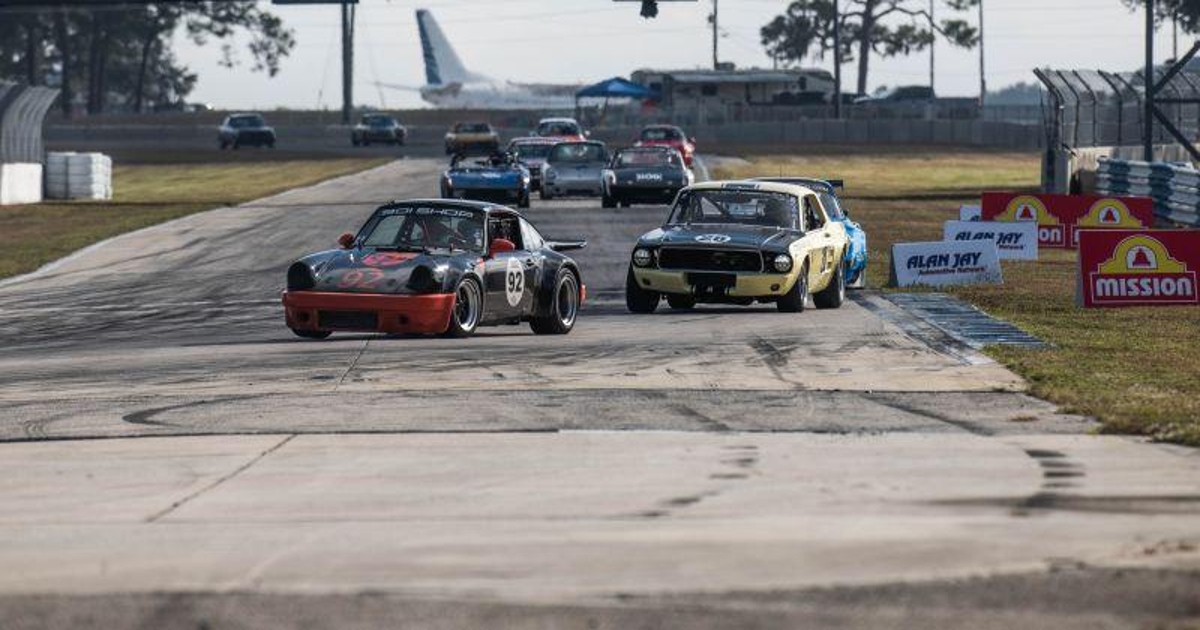 Agretelis continues to roll Saturday at HSR Sebring Pistons & Props