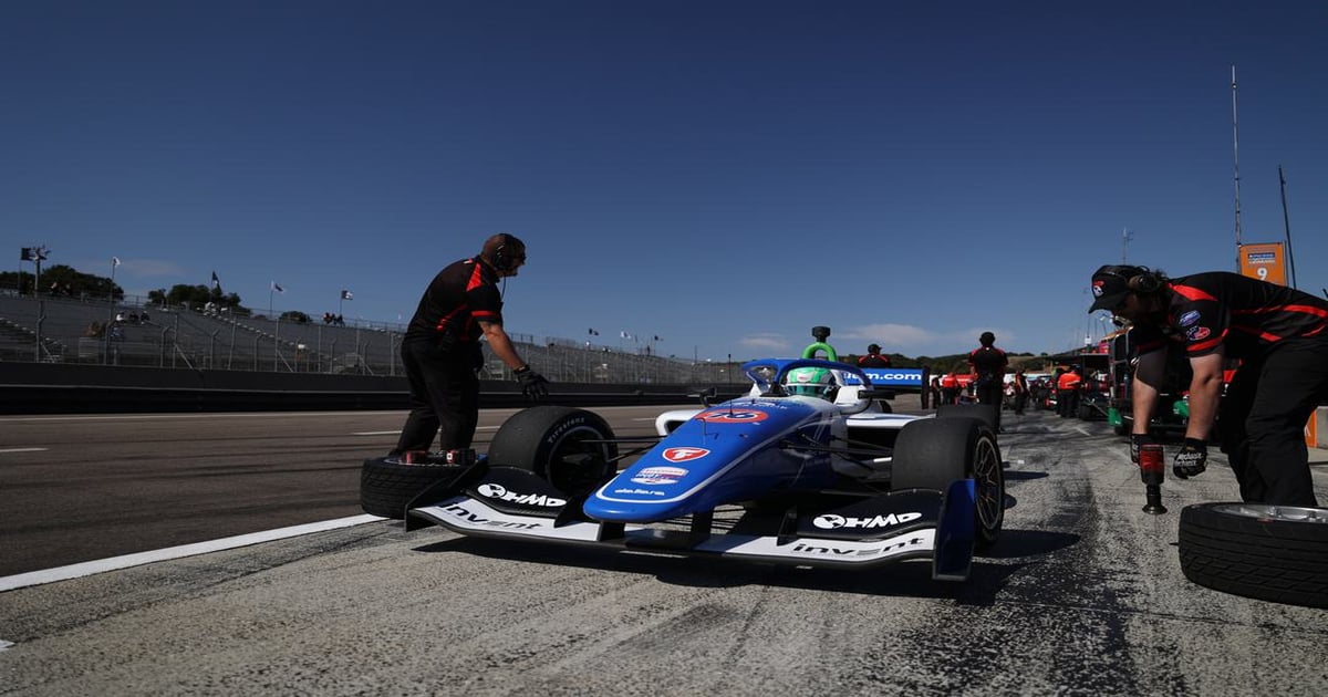 Collet holds off Hauger and keeps Indy NXT title pressure on at Laguna ...