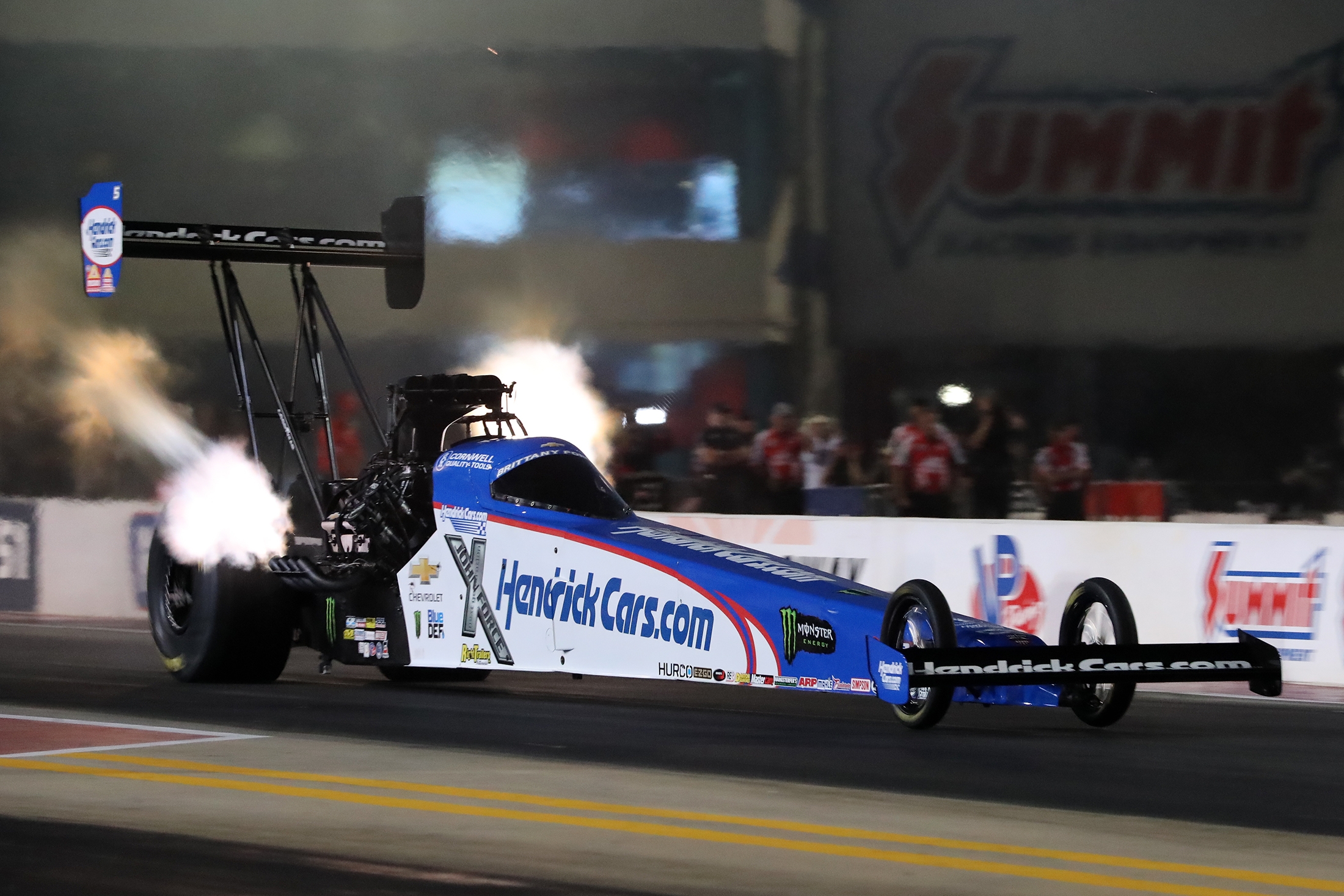 Force opens first NHRA playoff 4-Wide with Friday No. 1 in Charlotte