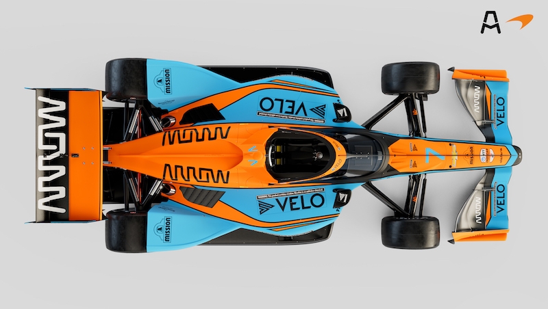 Arrow McLaren unveils Rossi's 2023 IndyCar livery | RACER
