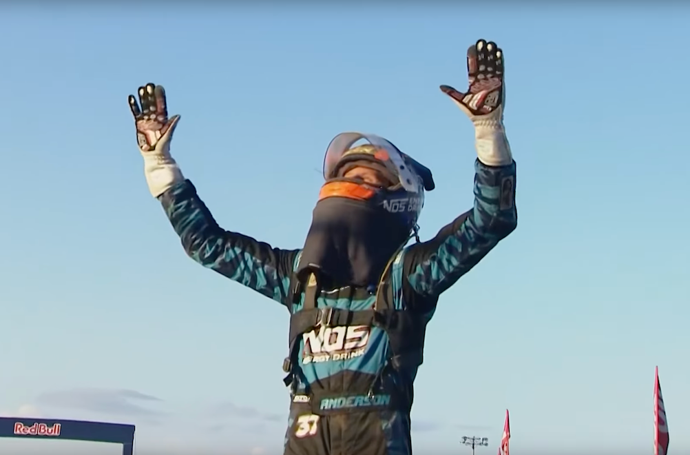 Anderson reflects on "once in a lifetime" win at Crandon