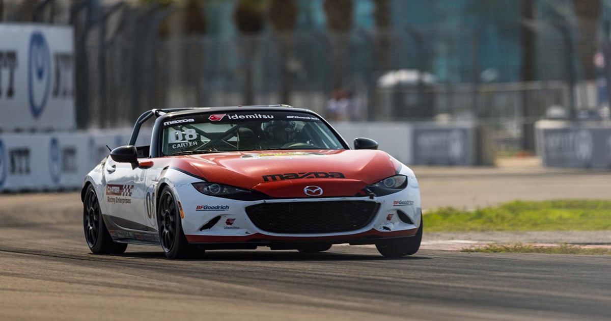 Carter dominates Mazda MX-5 Cup Race 2 at St. Petersburg | RACER