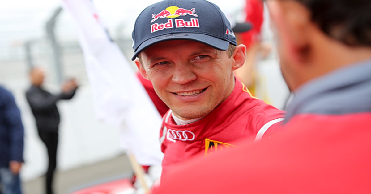 DTM: Ekstrom takes narrow pole in wet | RACER