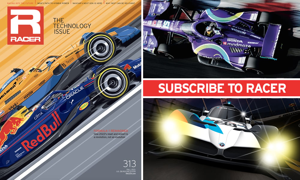Fall Racer RACER Fall 2021: The Technology Issue | RACER
