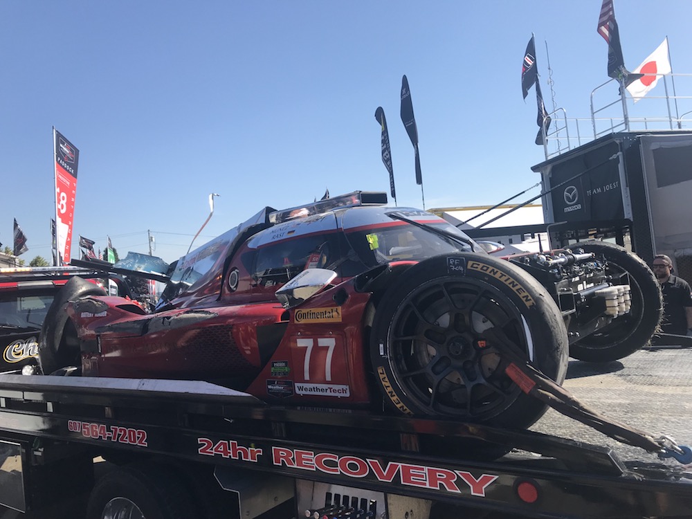 Cameron leads, Rast crashes Mazda in third Watkins Glen practice | RACER