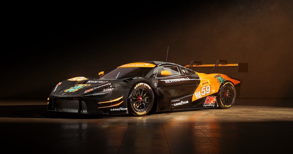 McLaren Unveils FIA WEC GT3 Liveries RACER