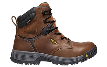 A KEEN Utility Chicago 6-Inch Waterproof Work Boot 